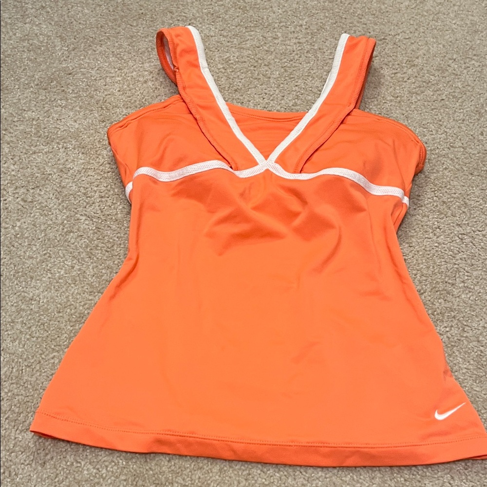 Nike Bright Orange Active Tank